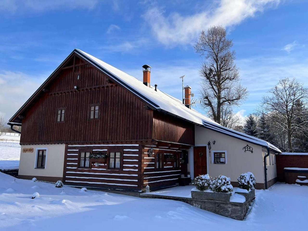 Chalupa Chriby Destne v Orlickych horach Exterior foto